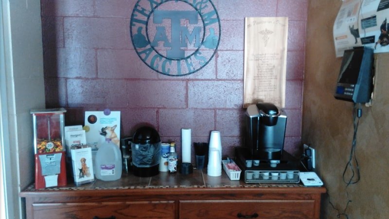 Coffee area of the lobby